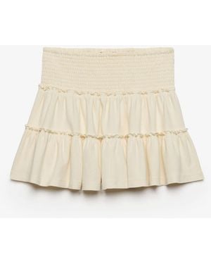 Superdry Mini Skirt - Natural
