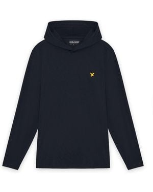 Lyle & Scott Golf Core Midlayer Hoodie - Blue
