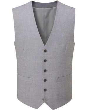 Skopes Light Single Breasted Harcourt Single Breasted Tailored Fit Suit Waistcoat - Grey