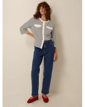 Monsoon Soph Straight Leg Jeans - Blue