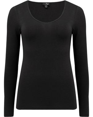 Pour Moi Crew Neck Second Skin Thermal - Black