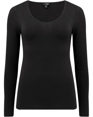 Pour Moi Rundhalsshirt - Schwarz