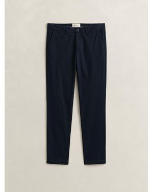 GANT Smart Slim Fit Fine Twill Chinos - Blue