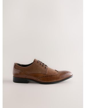 Next Brogue Schuhe - Braun