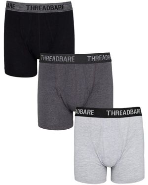 Threadbare Hüftslips Im 3Er-Pack - Schwarz