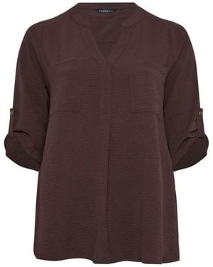 Evans Long Sleeve Air Flow Utility Shirt - Brown