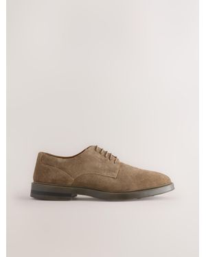 Next Derby Shoes - Brown
