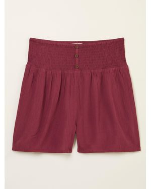 FatFace Fatface Rylee Flippy Shorts - Red