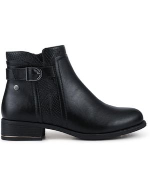 Pavers Ladies Ankle Boots Smart - Black