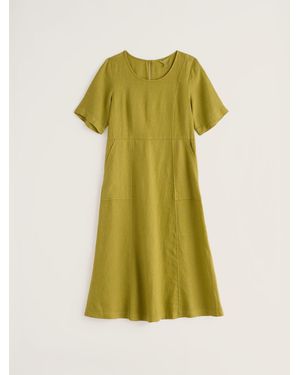 Seasalt Cornwall Petite Grass Wave Dress - Grün