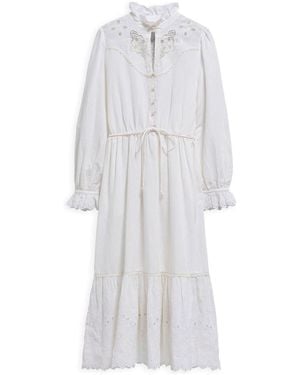Barbour Avebury Maxi Dress - White