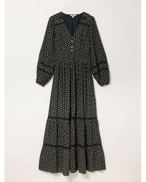 FatFace Fatface Eden Petite Jacquard Dress - Multicolor