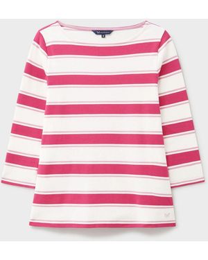 Crew Ultimate Breton Top - Pink