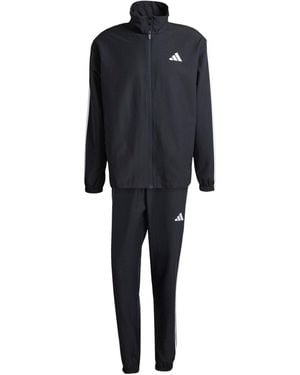 adidas 3-Stripes Woven Tracksuits - Blue