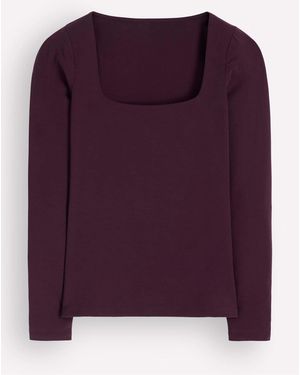 Boden Brooke Double Layer Top - Purple