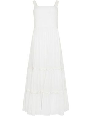 M Com Beach Midi Dress - White