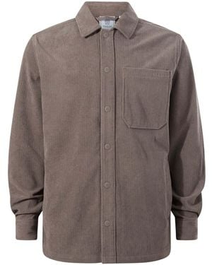 TOG24 Olson Chunky Corduroy Shacket - Gray