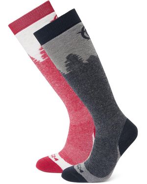TOG24 Aprica Ski Socks 2 Packs - Blue