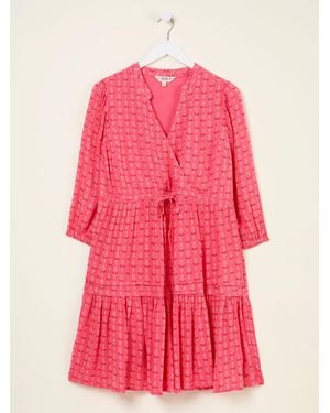 FatFace Fatface Nancy Dress - Pink