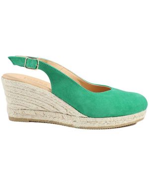 Jones Bootmaker Wide Fit Cedrica Heeled Sandals - Green