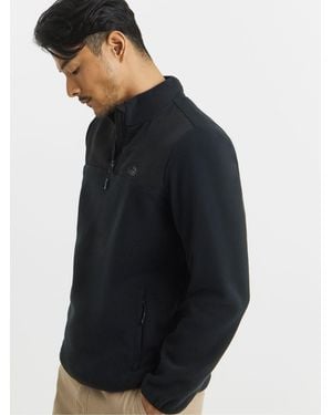 Snowdonia Quarter Zip Fleece - Blue
