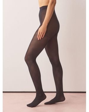 Next Argyle Pattern Tights 1 Pack - Natural