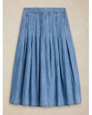 White Stuff Marlowe Denim Skirt - Blue