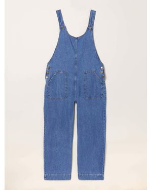 FatFace Fatface Raffles Mid Dungaree - Blue
