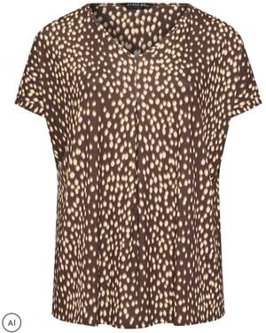 Evans Pleat Swing Top - White