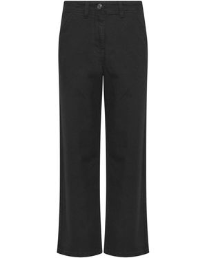 M Com Wide Leg Jeans - Black