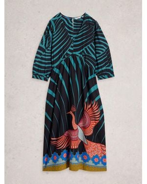 White Stuff Lucy Midi Dress - Blue