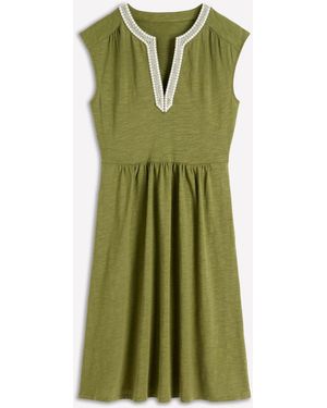 Boden May Jersey Short Dress - Green