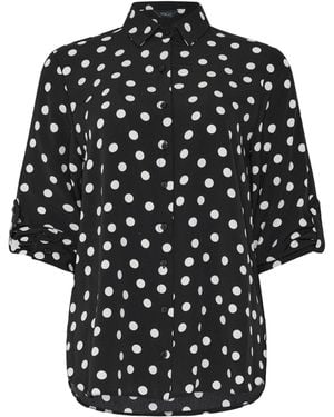 M Com Tab Sleeve Shirt - Black
