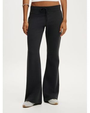 Cotton On Low Rise Bootleg Sweatpants - Black