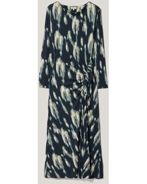 Jigsaw Heavy Jersey Button Dress in Blue | Lyst Jigsaw Heavy Jersey Button Dress in Blue | Lyst
