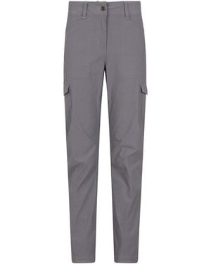 Mountain Warehouse Stretch Quick Drying Uv Max Cargo Pants - Gray