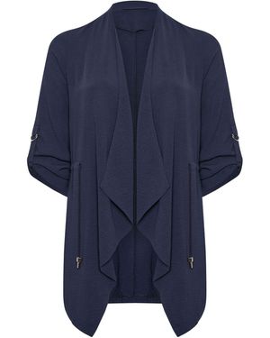 Evans Airflow Waterfall Jacket - Blue