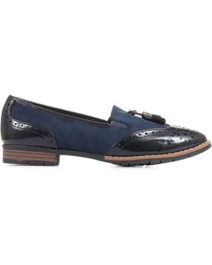 Pavers Tassel Loafers - Blue
