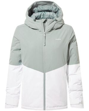 TOG24 Corvara Waterproof Insulated Ski Jacket - Gray