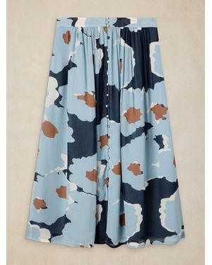 White Stuff Leela Maxi Skirt - Blue