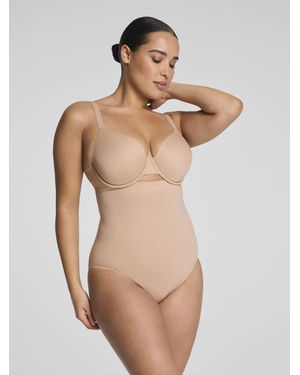 Spanx Gofigure Firm Control High-Waisted Briefs - Natural