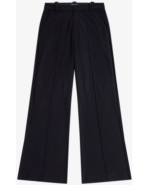 Fred Perry Rib Tricot Trousers - Blue