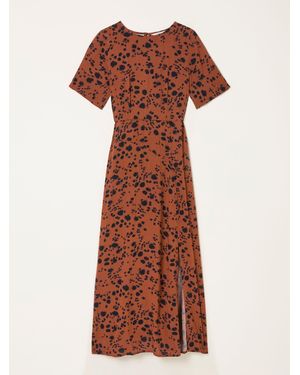 FatFace Fatface Winona Midi Dress - Red