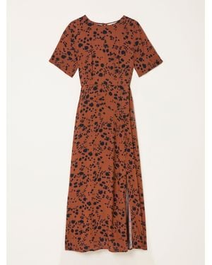 FatFace Fatface Winona Midi Dress - Red