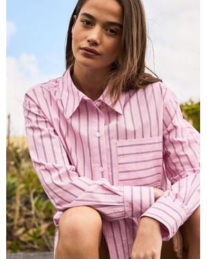 Ro & Zo Stripe Shirt - Pink