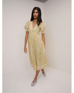 Nobody's Child Nobodys Child Saffy Midi Dress - Natural