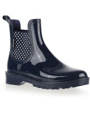 Regatta Polka Dot Lady Harriett Ii Ankle Wellies - Blue