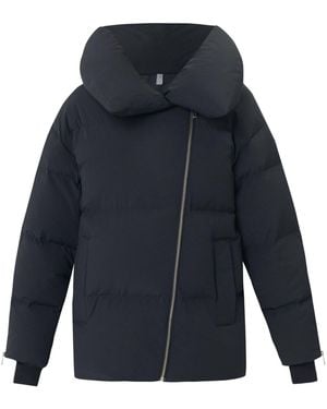 Sweaty Betty Nimbus Cloud Weight Short Puffer Coat - Blue