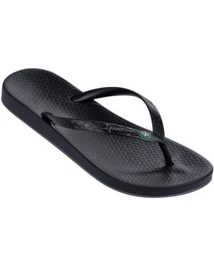 Ipanema Jewelled Brazil Flag Flip Flops - Blue