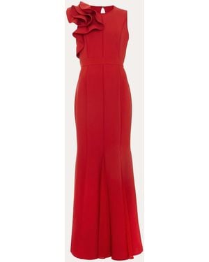 Phase Eight Petite Tyra Ruffle Dress - Red